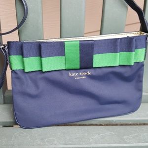 Kate Spade Navy and Green purse.
